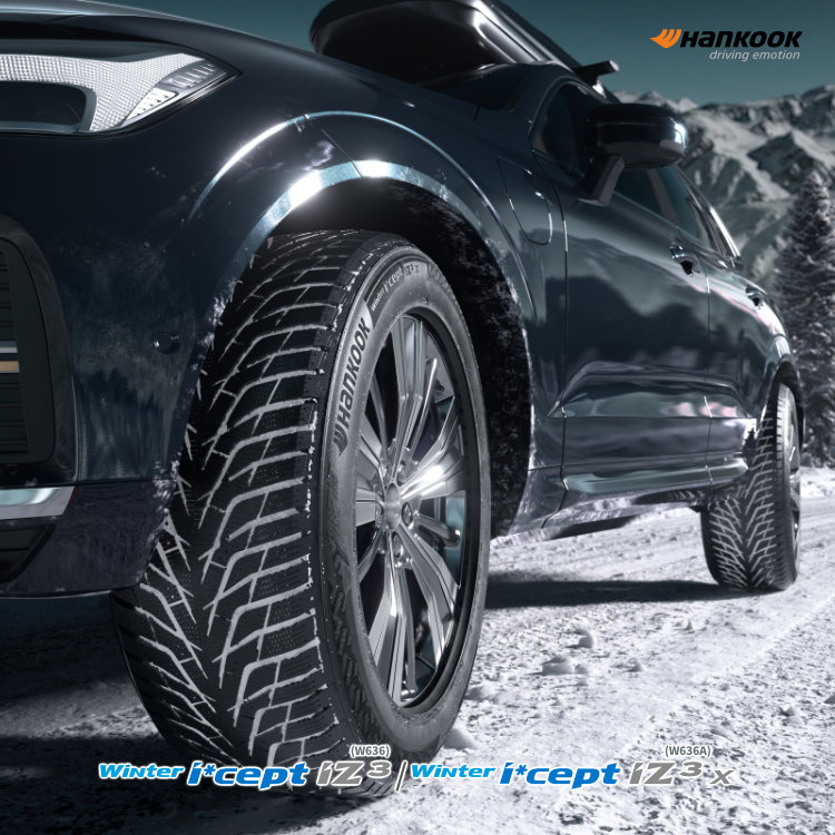 2025年製 スタッドレス4本セット DELTAFORCE OVAL 16x7.0J 5/114.3+35+42 BSM HANKOOK Winter I cept IZ3 W636 205/60R16 ステップワゴンの画像