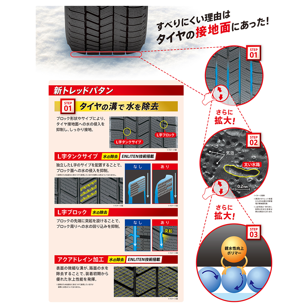 2025年製 スタッドレス4本セット MUDVANCE06 16x6.0J 4/100+40 BPBR BRIDGESTONE BLIZZAK WZ-1 WZ1 205/65R16 ライズ ロッキー HV車除くの画像