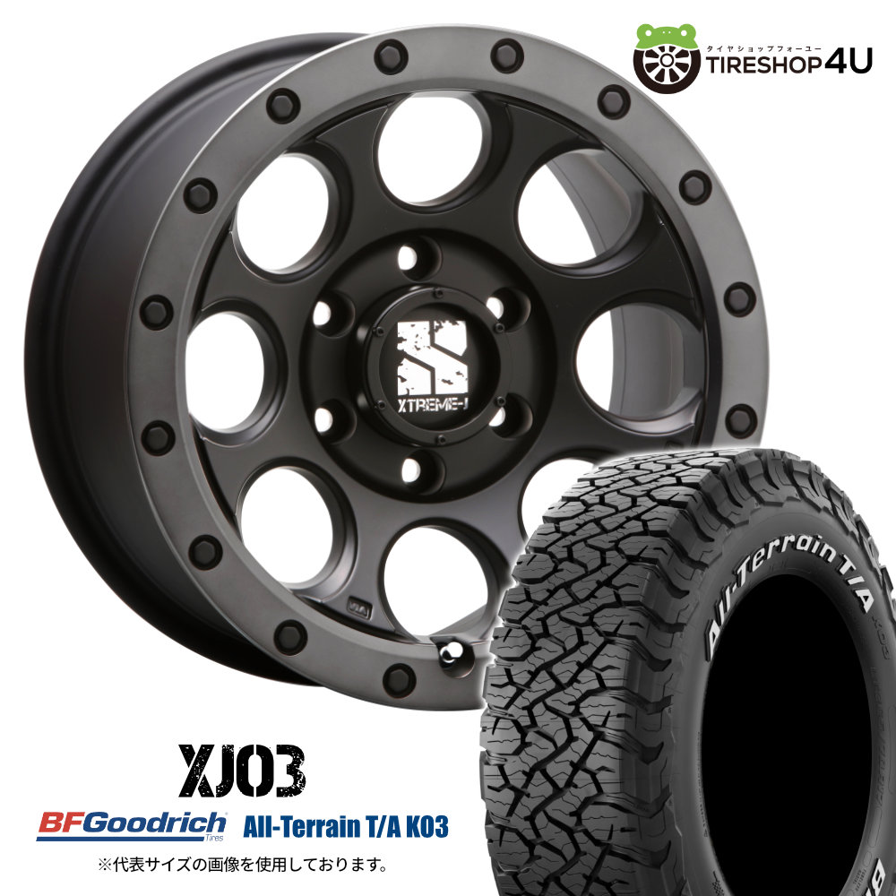 BFグッドリッチA-T KO2 275/70R17& XJ03_XTREME-J XTREME-J XJ03 Wheel