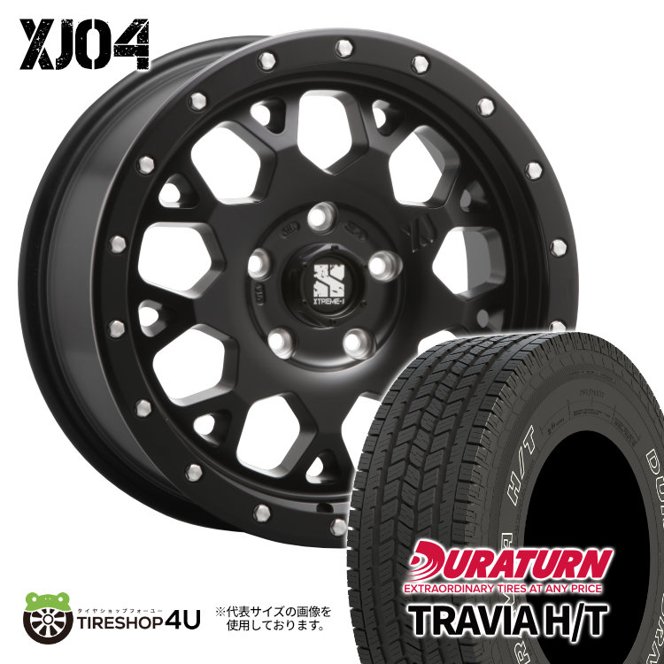 4本セット XTREME J XJ04 16x7.0J 5/114.3 +35 SBK デュラターン トラヴィア TRAVIA H/T 225/70R16 WL デリカD5 :XJ04 1670 5H114 35 SBK TRAVIA HT 2257016 2:TIRE SHOP 4U 4号店