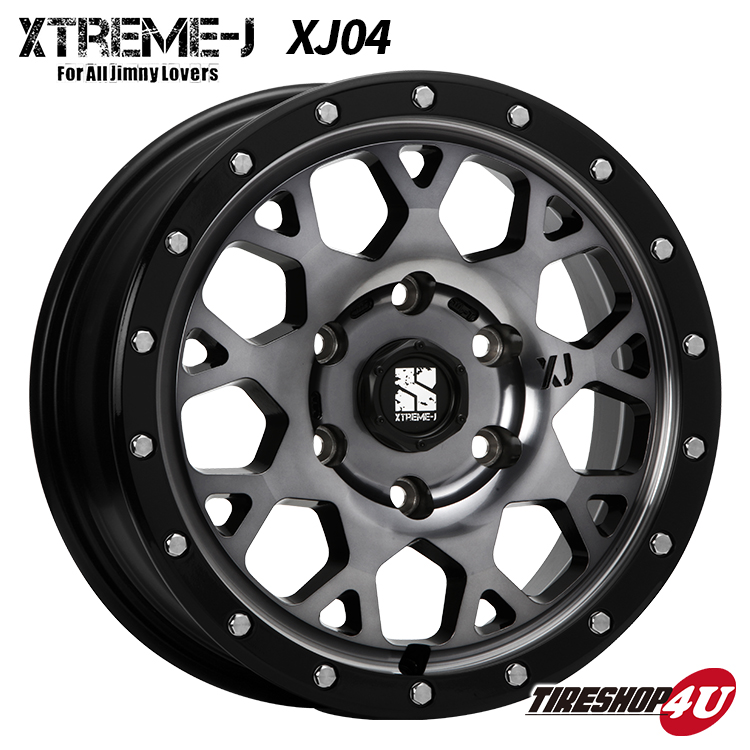 4本セット XTREME J XJ04 18x8.0J 6/139.7 +20 GBM YH ジオランダー X AT G016 285/60R18 BL FJクルーザー : xj04 1880 6h139 20 gbm g016 2856018 2 : TIRE SHOP 4U 4号店