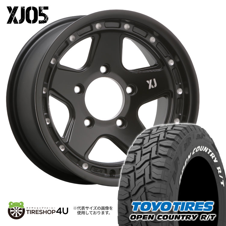 エクストリームJ　XJ05　16インチアルミホイール MLJ エクストリームJ XTREME-J XJ05 16インチ 8.0J -8 6-139.7