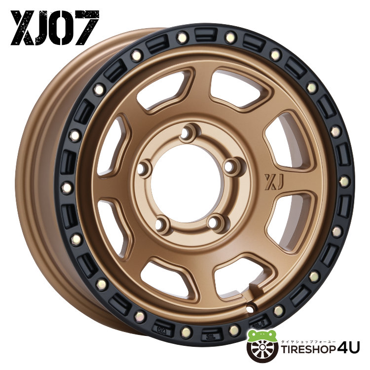 4本セット エクストリームJ XJ07 16x6.0J 5/139.7 -5 MBR BFグッド 