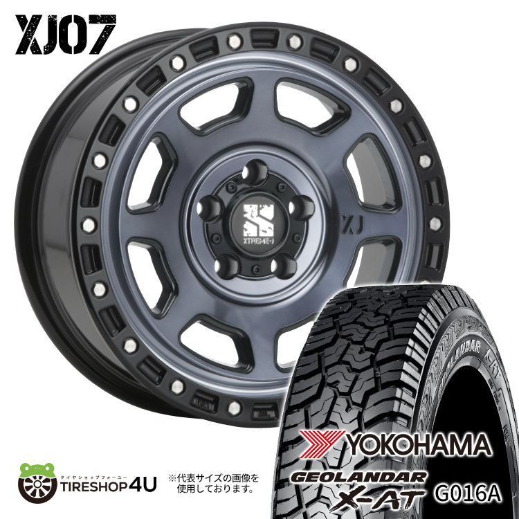 4本セット XTREME J XJ07 14x5.0J 5/114.3 +48 GBM YOKOHAMA GEOLANDAR X AT G016A 175/80R14 ホワイトレター タウンエース ライトエース :XJ07 1450 5H114 48 GBM G016A 1758014:TIRE SHOP 4U 4号店