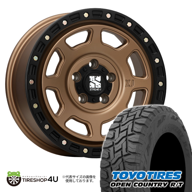 4本セット XTREME J XJ07 16x7.0J 5/114.3 +35 MBR TOYO OPEN COUNTRY R/T 215/70R16 ブラックレター デリカD5 :XJ07 1670 5H114 35 MBR OPEN RT 2157016:TIRE SHOP 4U 4号店