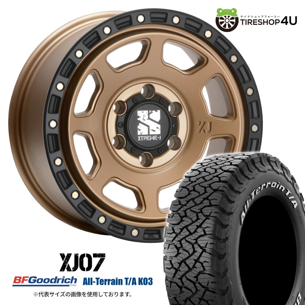 4本仕掛ける エクストリームJ XJ07 18x8.0J 6/139.7+50 MBR BF好ましい金持ち オールテレーン KO3 285/65R18 WL LC250 レクサス LX600 カスタム 夏タイヤ、ホイールセット-自動車-タイヤ、ホイール