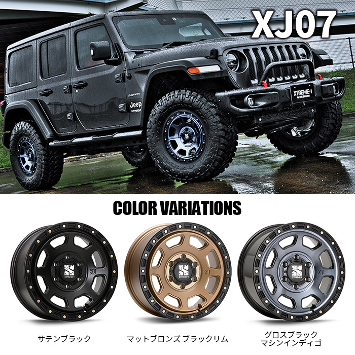 4本セット XTREME-J XJ07 14x5.0J 4/100 +30 MBR MUDSTAR RADIAL A/T 165/65R14 ホワイトレター 軽自動車 軽バン アゲトラ カスタム車｜tireshop4u-4｜03