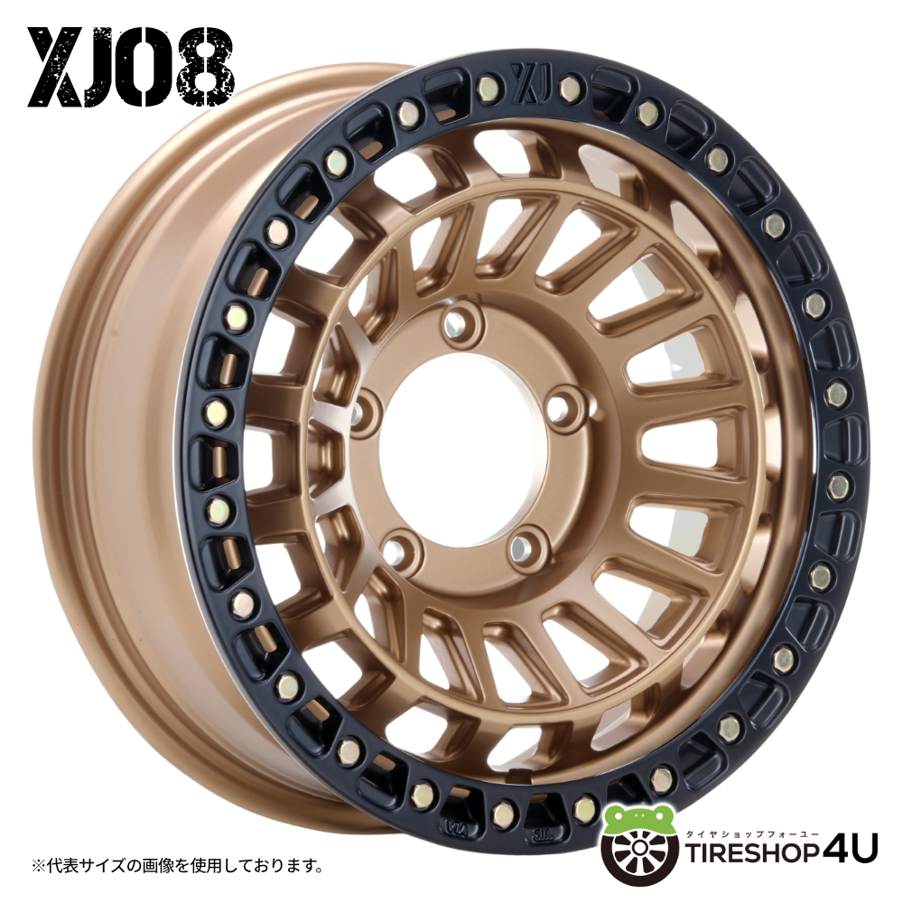 4本セット XTREME-J XJ08 16x6.0J 5/139.7-5 MBR MUDSTAR RADIAL M/T