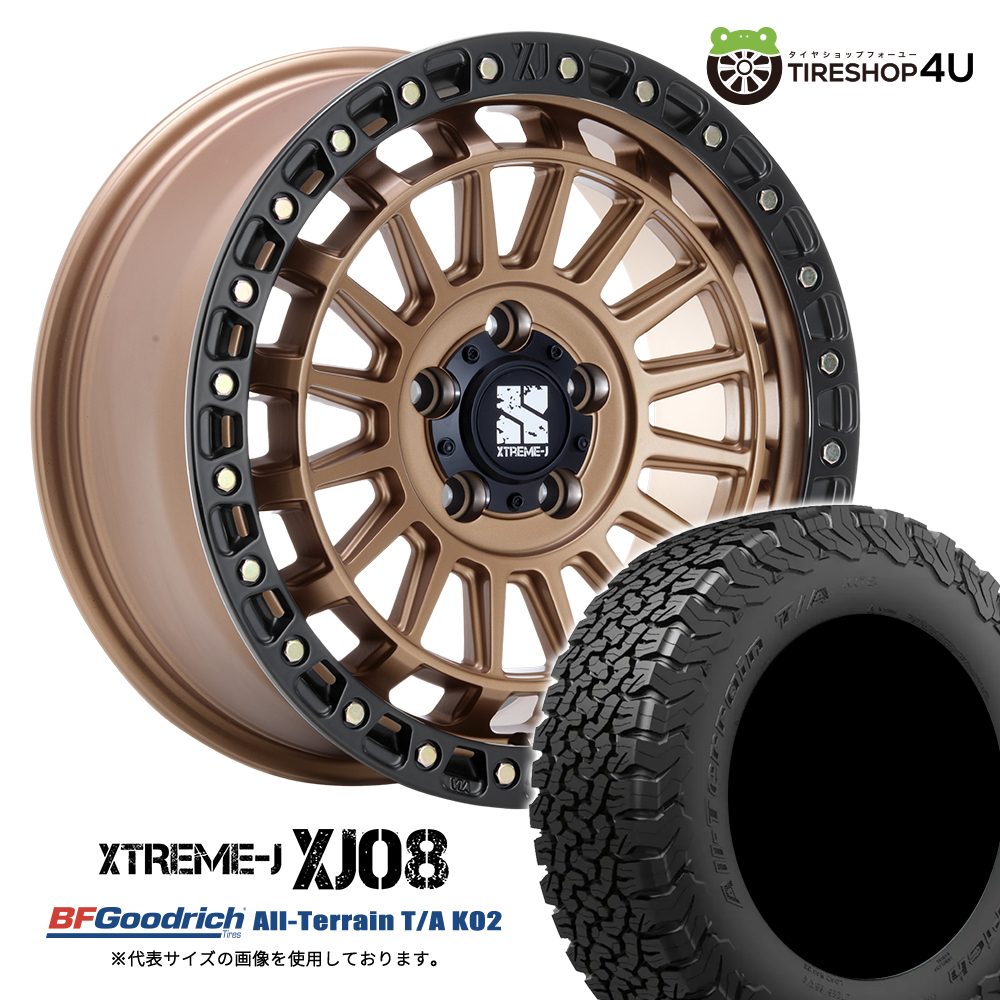 4本セット XTREME-J XJ08 18x8.0J 5/114.3+40 MBR BFGoodrich All