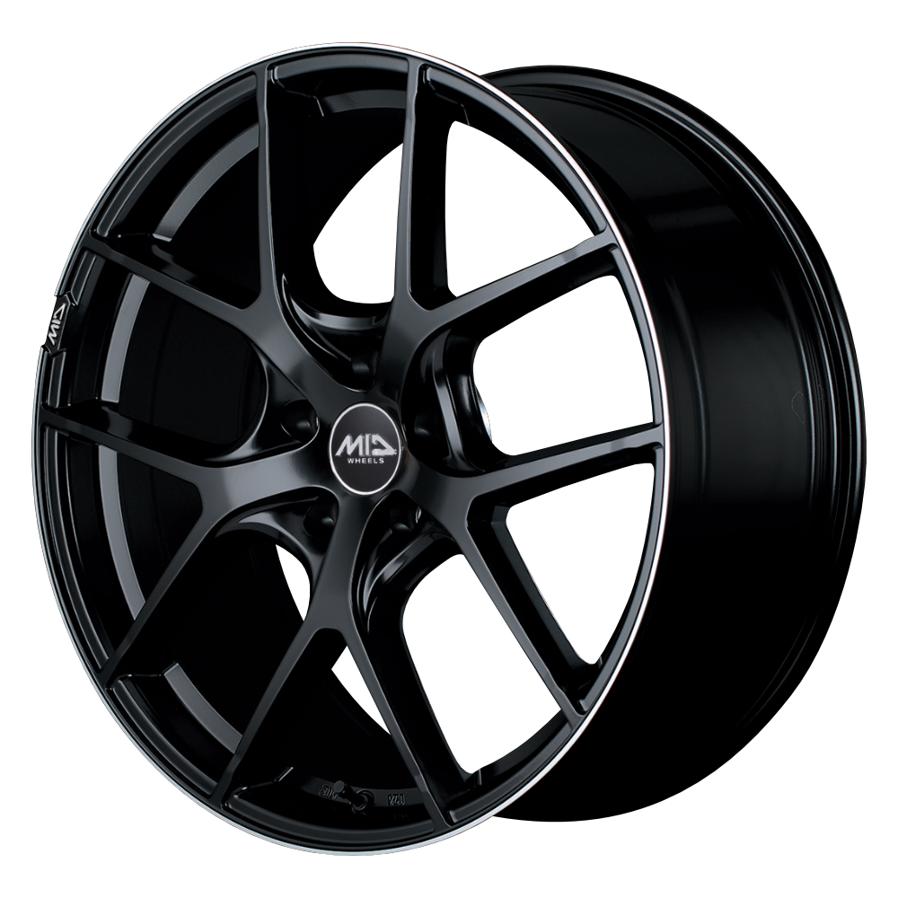 マル マルカサービス 4本購入で送料無料 MID EXCLUSIVE 025F 18x7.0J 5