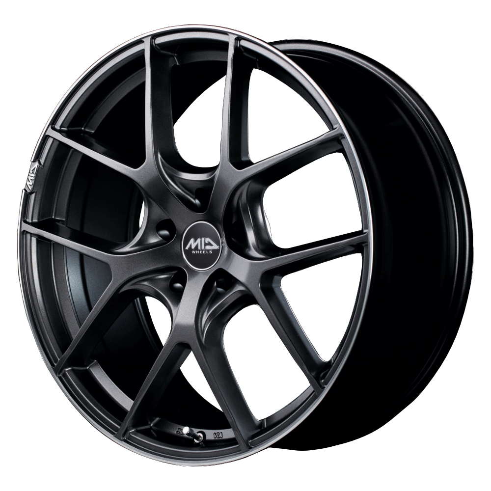 マルカサービス 4本購入で送料無料 MID EXCLUSIVE 025F 18x7.0J 5