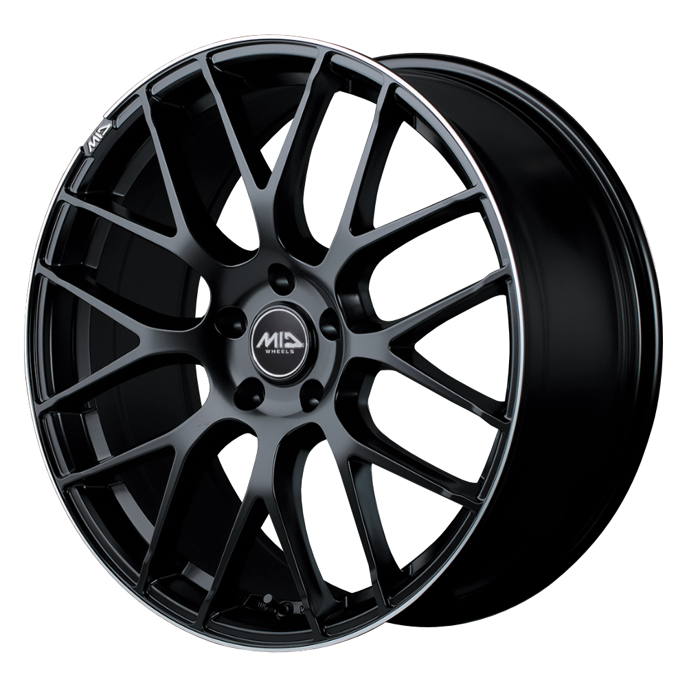 マルカサービス 4本購入で送料無料 MID EXCLUSIVE 028F 19x8.0J 5 