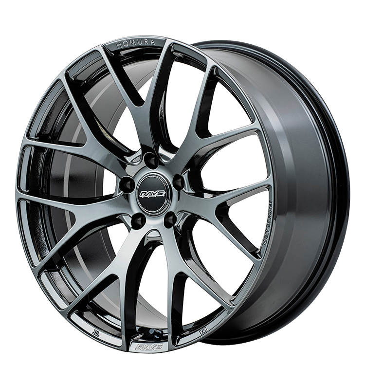 20インチ クロームホイールセット Racidalタイヤ RAYS RAYS HOMURA 2x7FT 20x8.5J 5/114.3 +38 QAJ ダイヤモンドカット