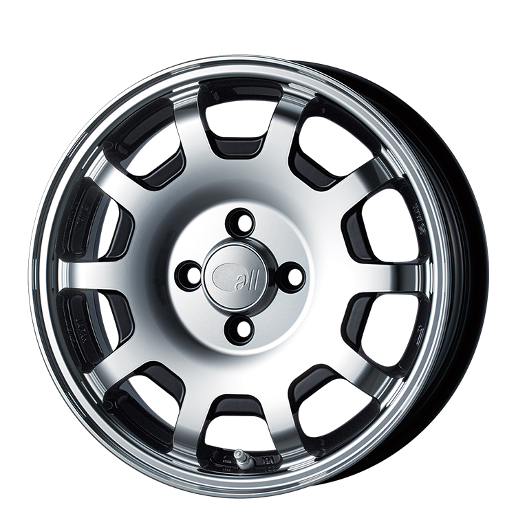 ENKEI タイヤホイール4本セット all four -KCR- 15x5.0J 4/100 +