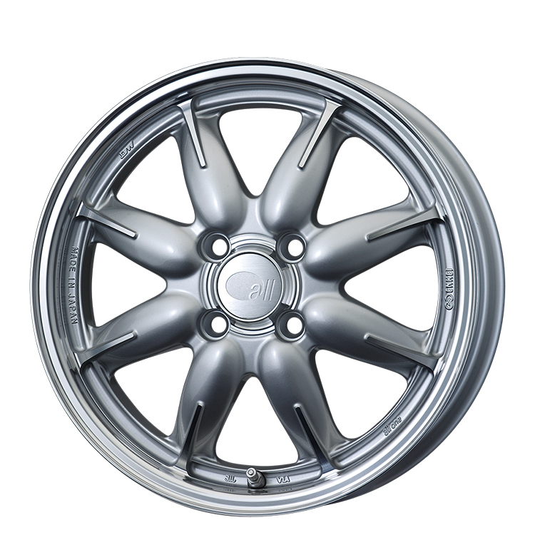 ENKEI（エンケイ） 4本購入で送料無料 ENKEI all one 14x5.0J 4/100 +