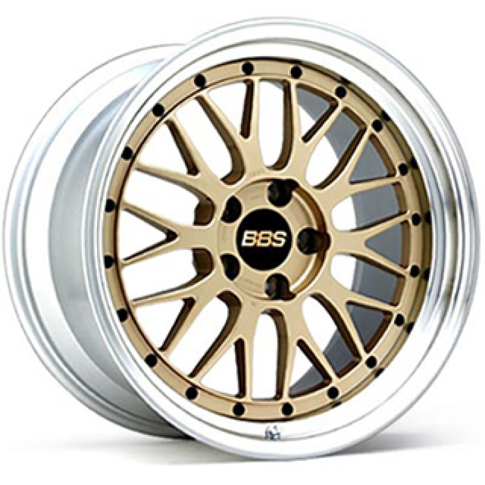 BBS BBS LM LM234 18x9.0J 5/114.3 +48 GL-BKBD ゴールドxブラック