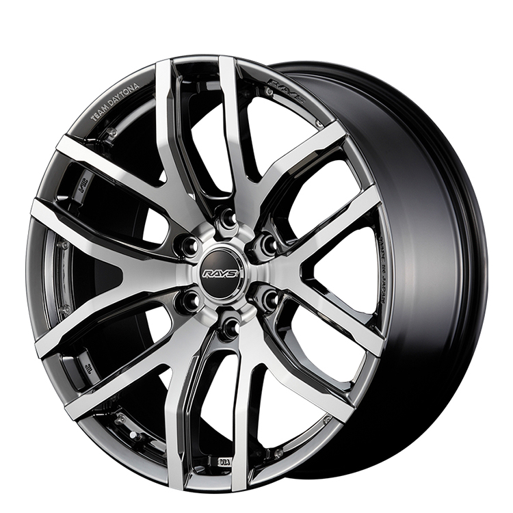 RAYS タイヤホイール4本セット TEAM DAYTONA F6 Gain 17x8.0J 6
