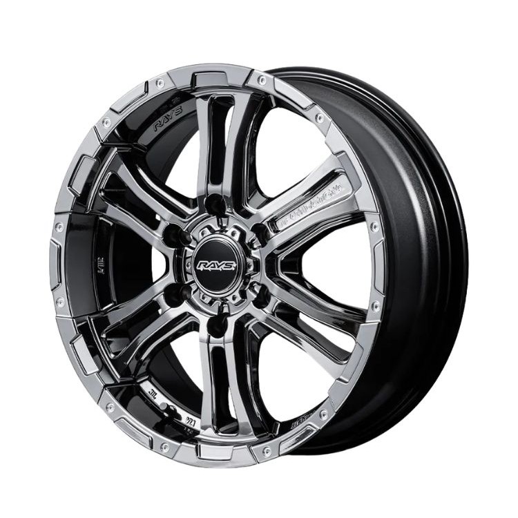 RAYS RAYS TEAM DAYTONA FDX-AG 16x6.5J 6/139.7 +38 BOJ セミグロス