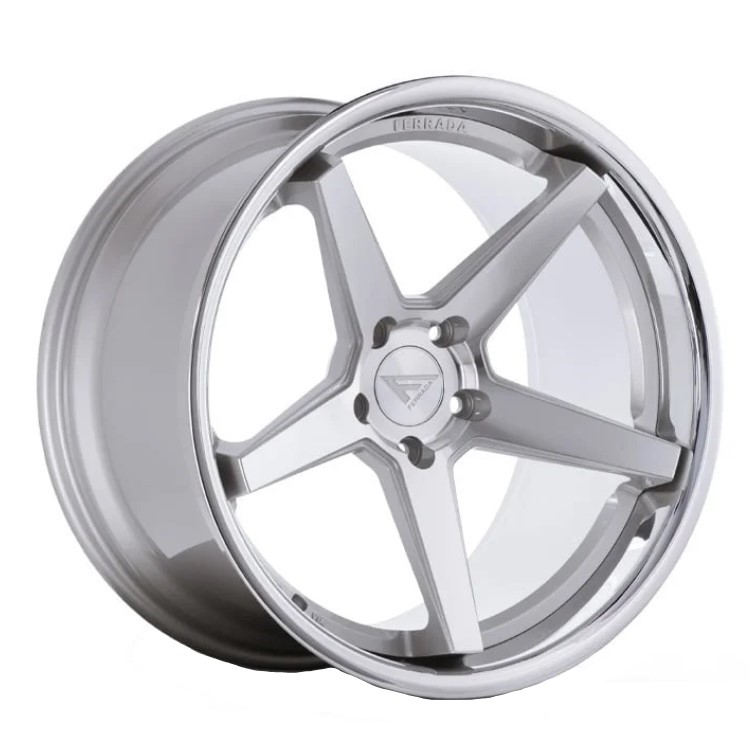 FERRADA FR3 22x10.5J 5/114.3 +42 MCBK マシンブラック/クローム