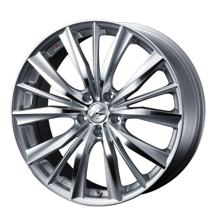 Weds LEONIS VX 17インチ 7J+47 PCD100 5穴 4本 WEDS（ウェッズ） LEONIS VX 17x7.0J 5/100 +47 BKMC ブラックミラー
