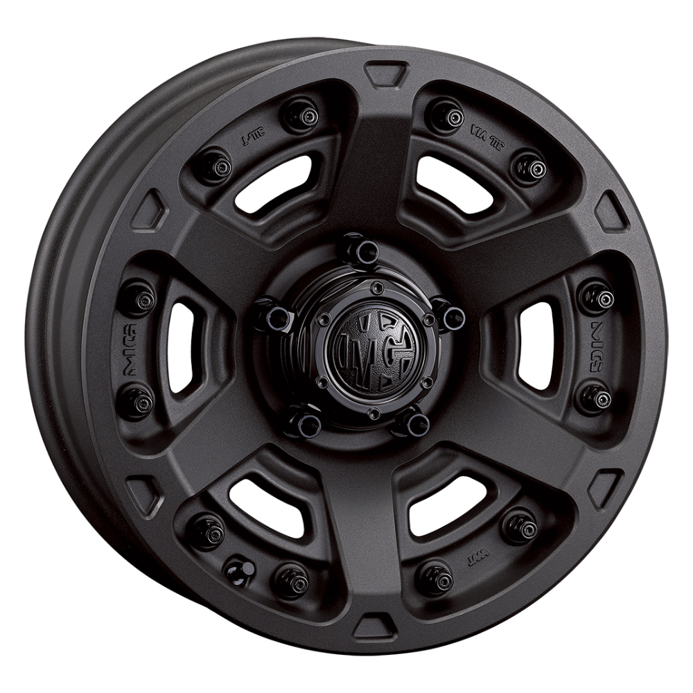 MG CRIMSON MG ARMOR FF 17x7.0J 5/114.3 +32 マットブラッククリア