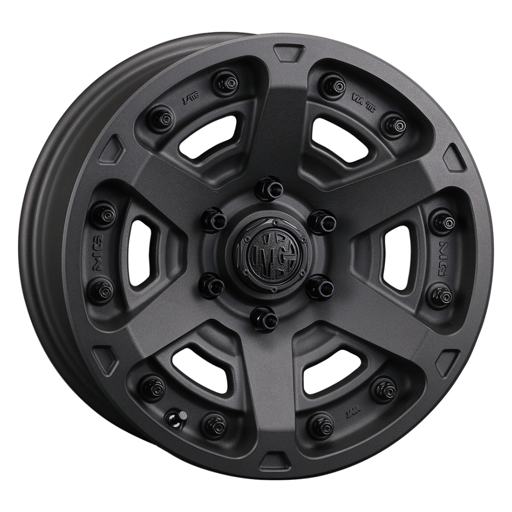 MG CRIMSON MG ARMOR FF 17x8.0J 6/139.7 +20 マットブラッククリア