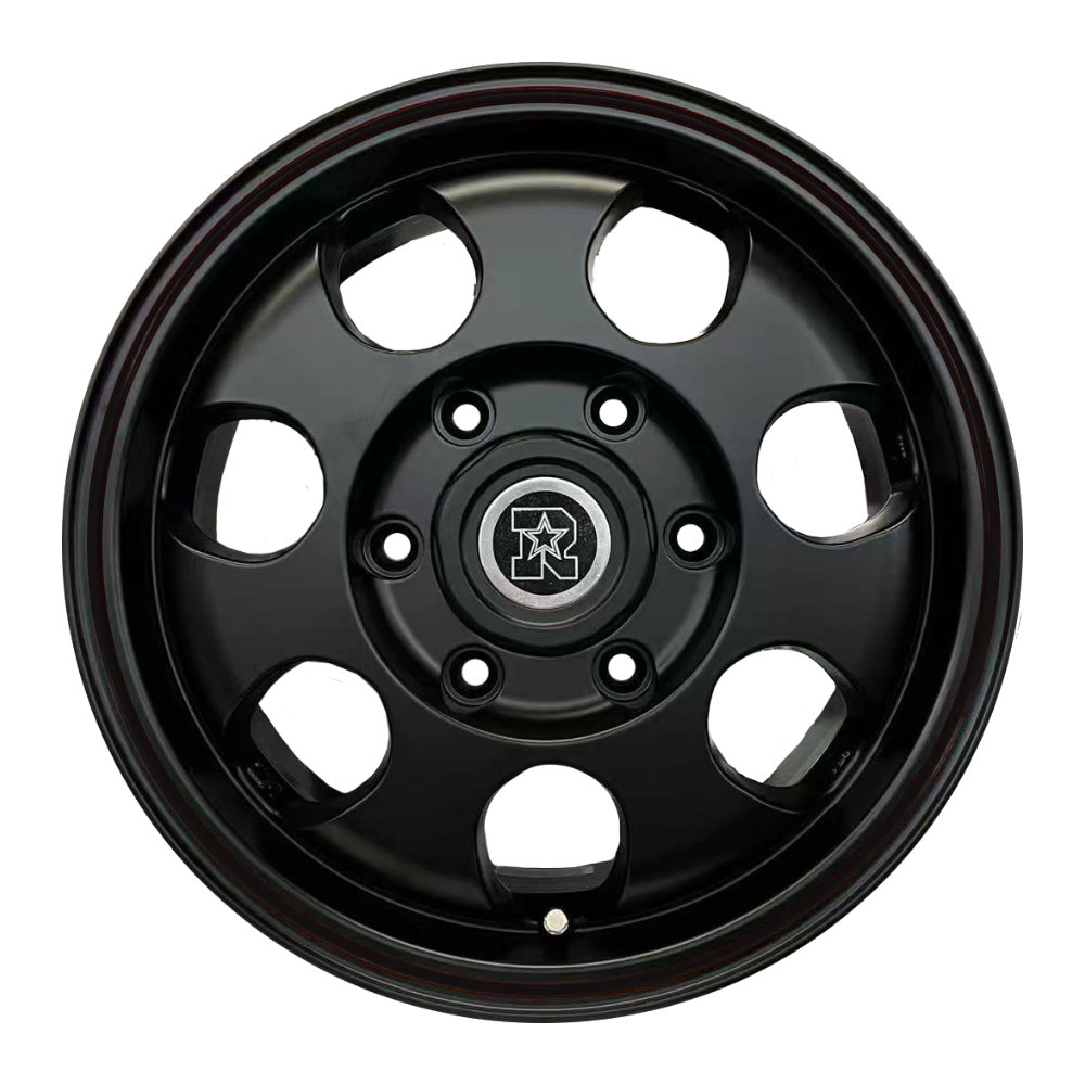 RIVAI 数量限定 RIVAI NOX 15x6.0J 6/139.7 +32 MB/RED マットブラック