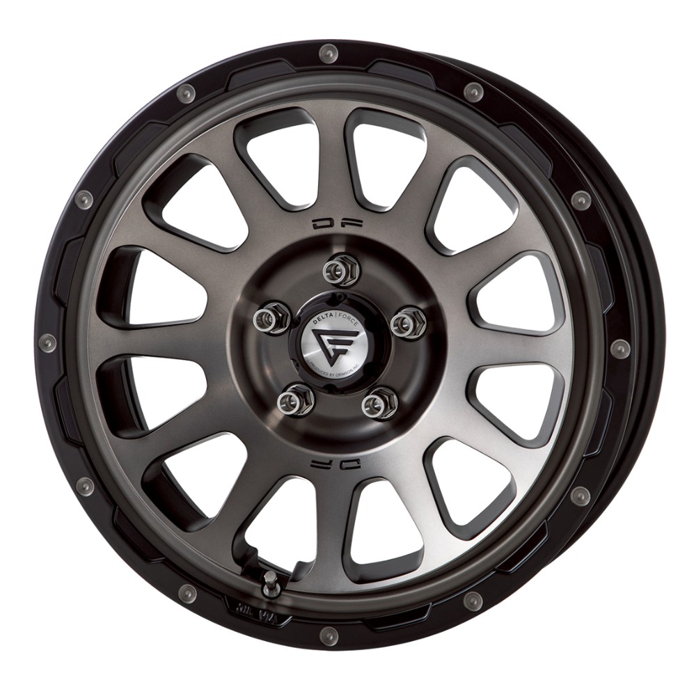 DELTA FORCE タイヤホイール4本セット OVAL 17x7.0J 5/114.3 +32