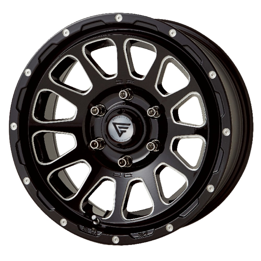 DELTA FORCE タイヤホイール4本セット OVAL 17x8.0J 6/139.7 +20