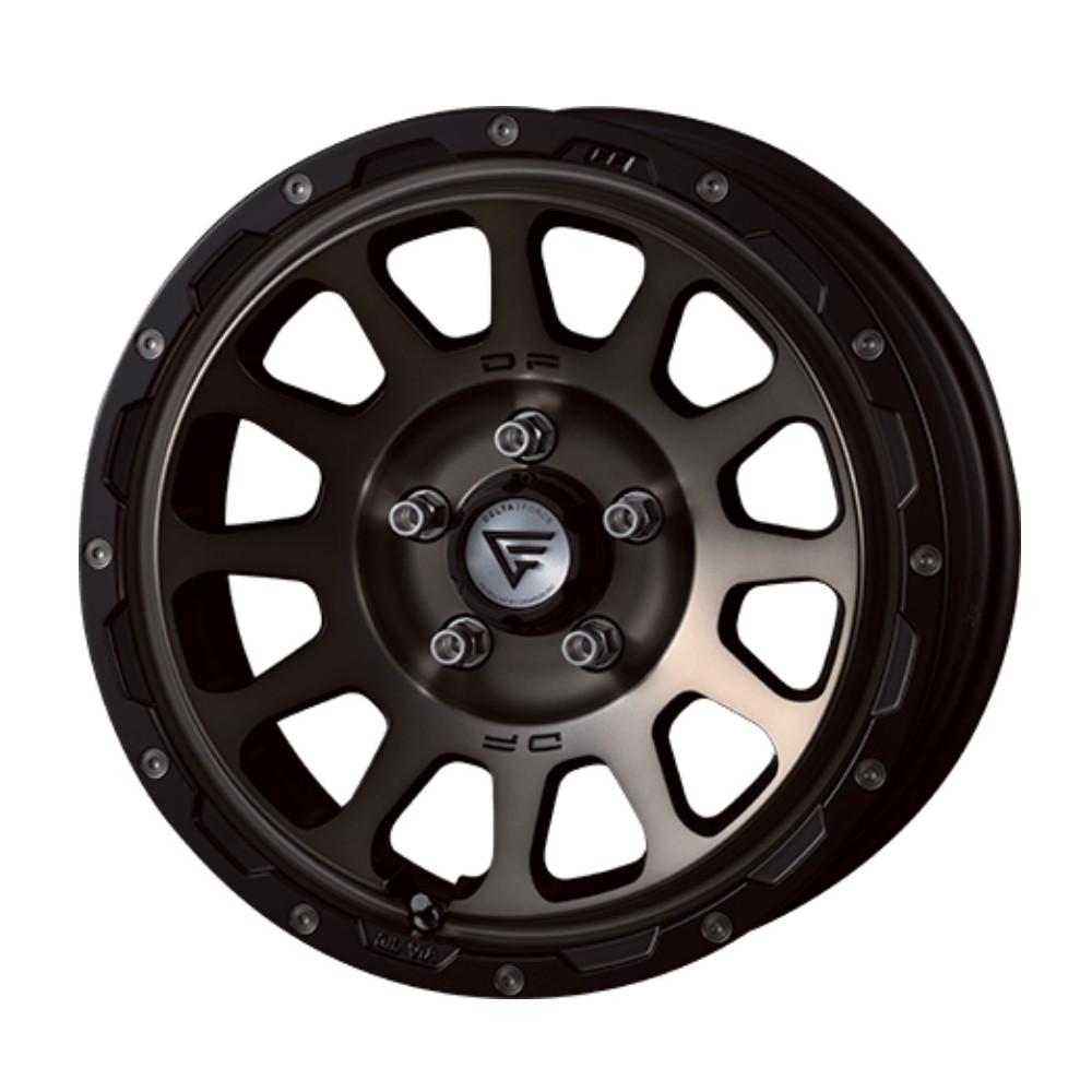 DELTA FORCE　OVALホイール　デリカから外し　タイヤホイール1本 DELTA FORCE（デルタフォース） DELTA FORCE OVAL FF オーバル 16x7.0J