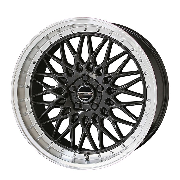 共豊 4本購入で送料無料 STEINER FTX 18x7.5J 5/100 +48 サテン
