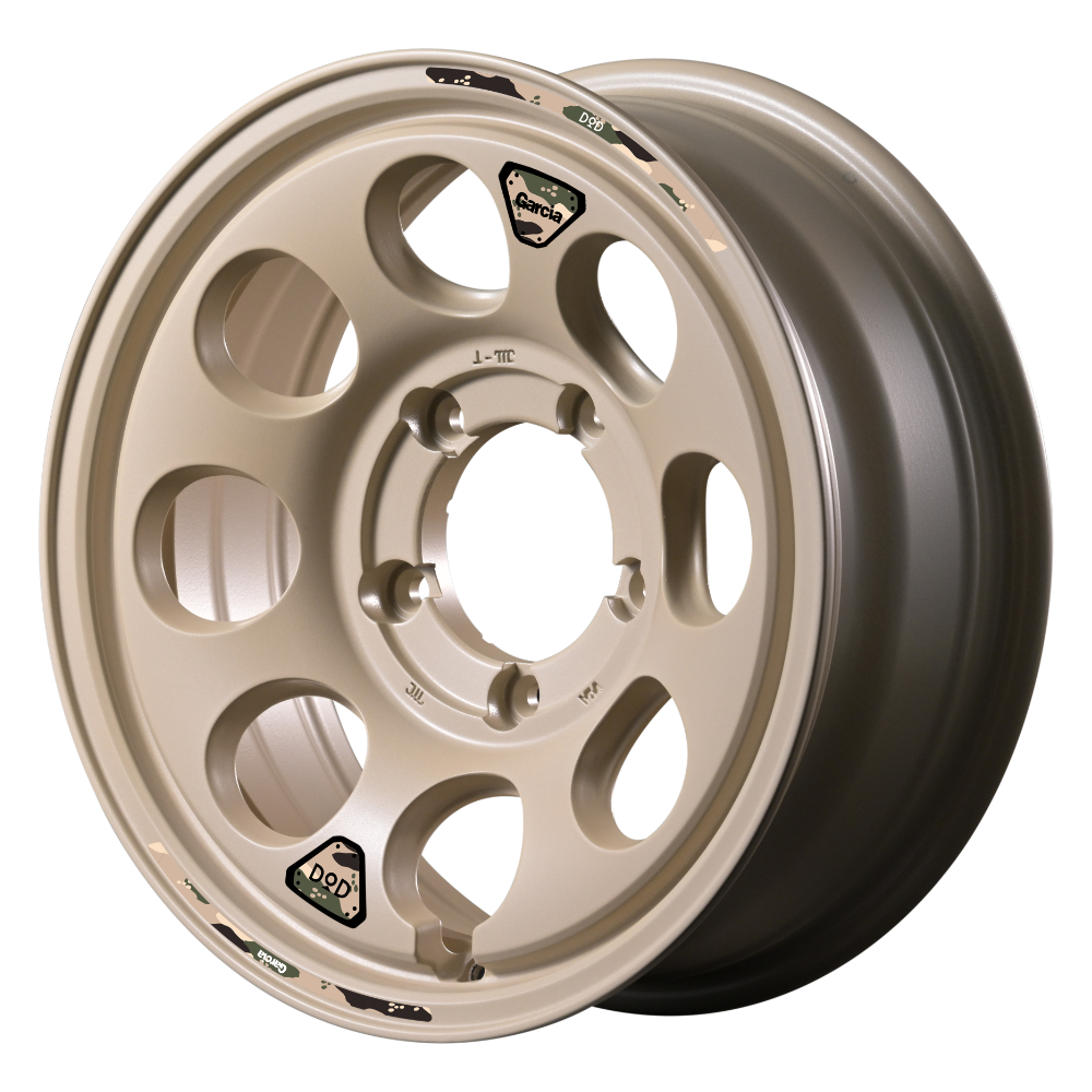 ティム　DODホイル　② マルカサービス 4本購入で送料無料 MID WHEELS x DOD ウシャリン 16x5