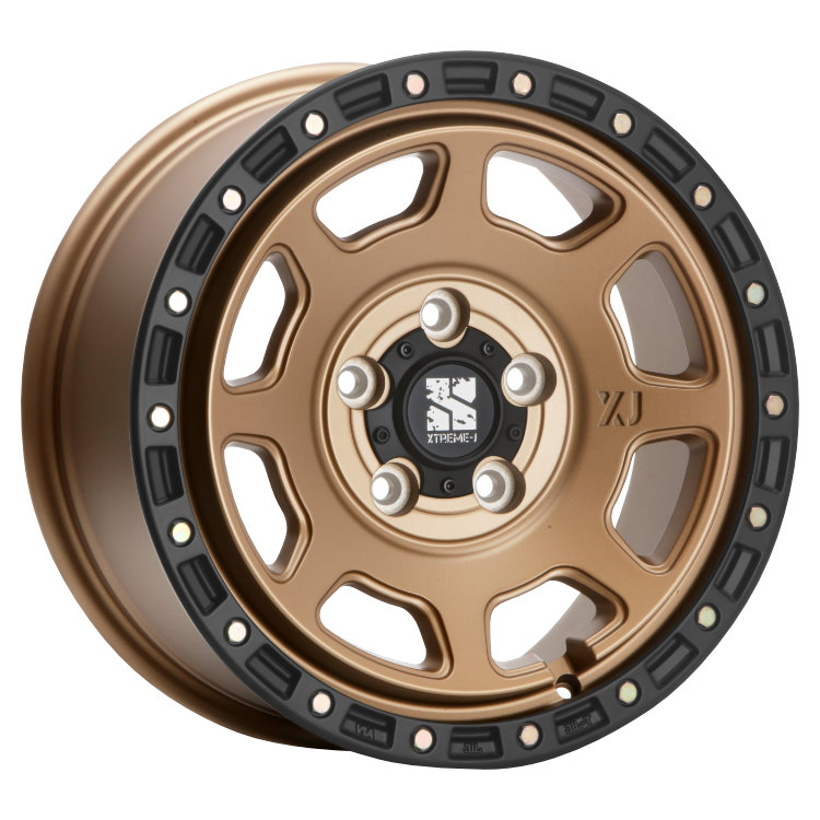 MLJ 4本セット XTREME-J XJ07 17x8.0J 5/127 +38 GBM MONSTA TERRAIN
