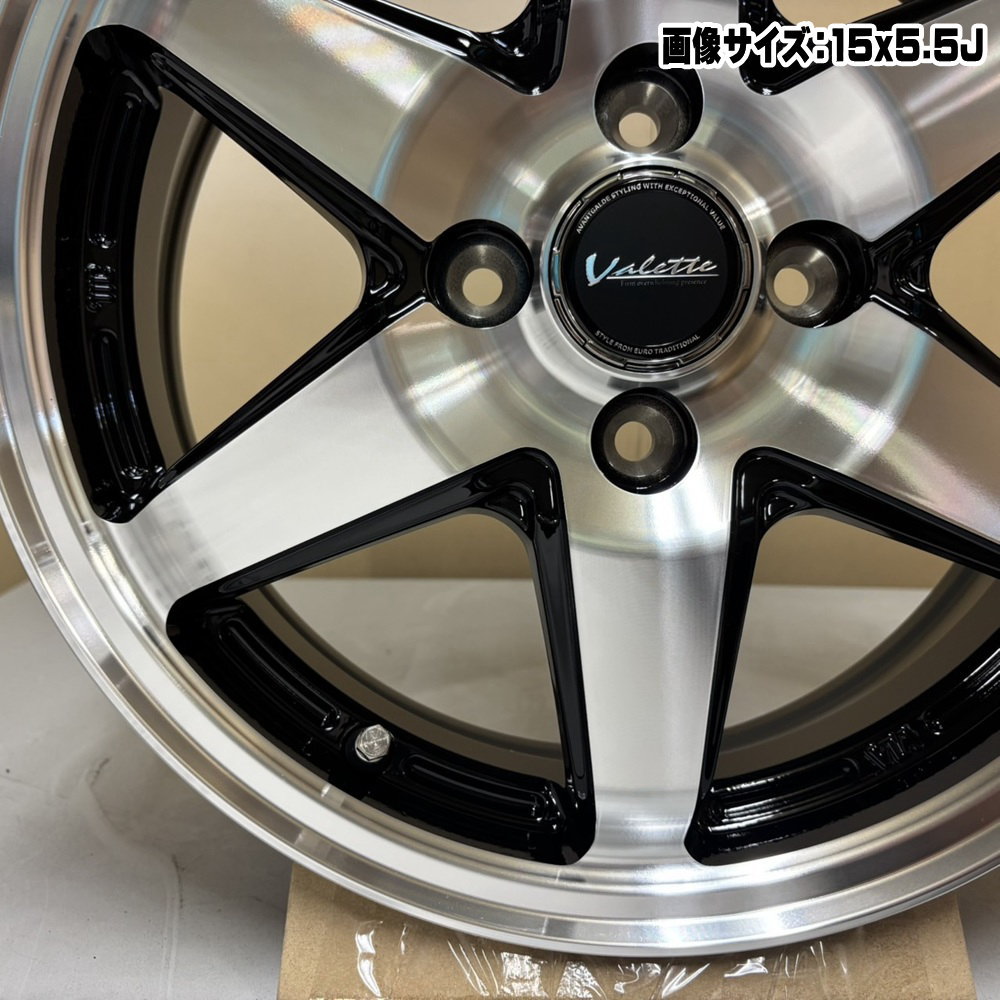 185/65R15 92H XL ダンロップ SYNCHRO WEATHER 夏冬兼用 オールシーズンタイヤ Valette ANKRAY MAZDA2 デミオ K10アクア E12ノート 15インチの画像