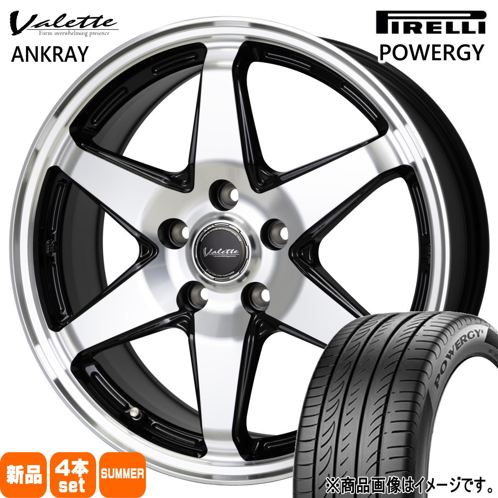 185/60R15 84H ピレリ POWERGY 夏用 サマータイヤ Valette ANKRAY 170系 シエンタ  15インチ