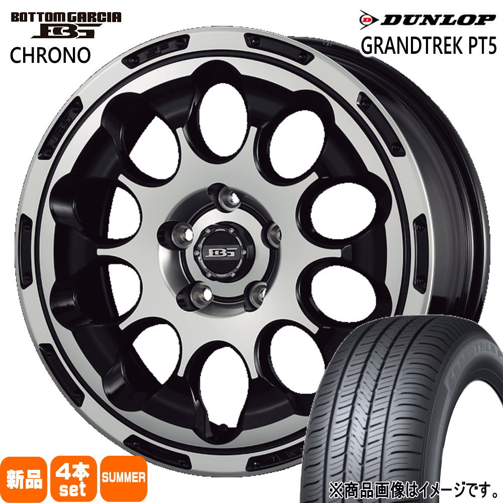 GRANDTREK 225/65R17 102V ダンロップ PT5 夏用 サマータイヤ BOTTOM