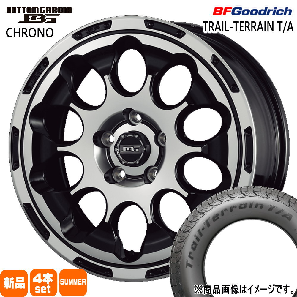215/60R17 96H BFグッドリッチ TRAIL-TERRAIN T/A 夏用 サマータイヤ BOTTOM GARCIA CHRONO T30/T31エクストレイル /20系ヴェルファイア 17インチ