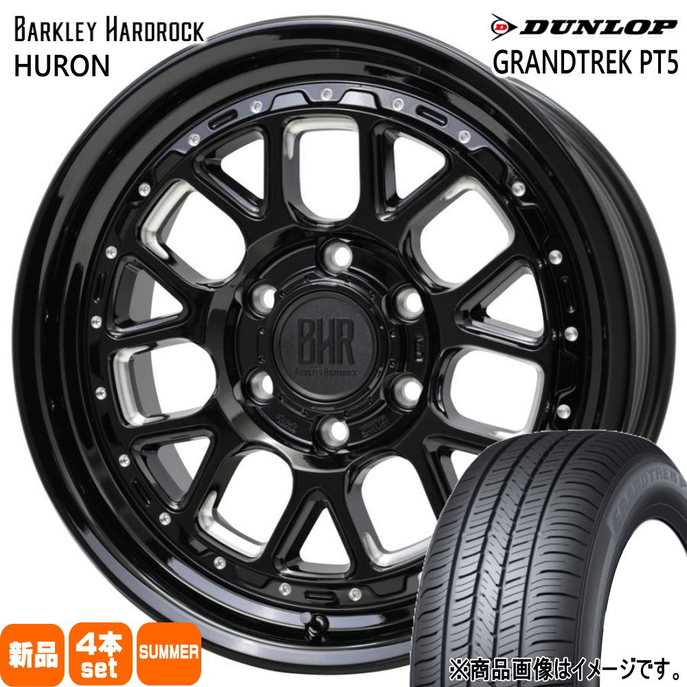 285/60R18 116V ダンロップ GRANDTREK PT5 夏用 サマータイヤ BARKLEY HARDLOCK HURON ランドクルーザープラド FJクルーザー