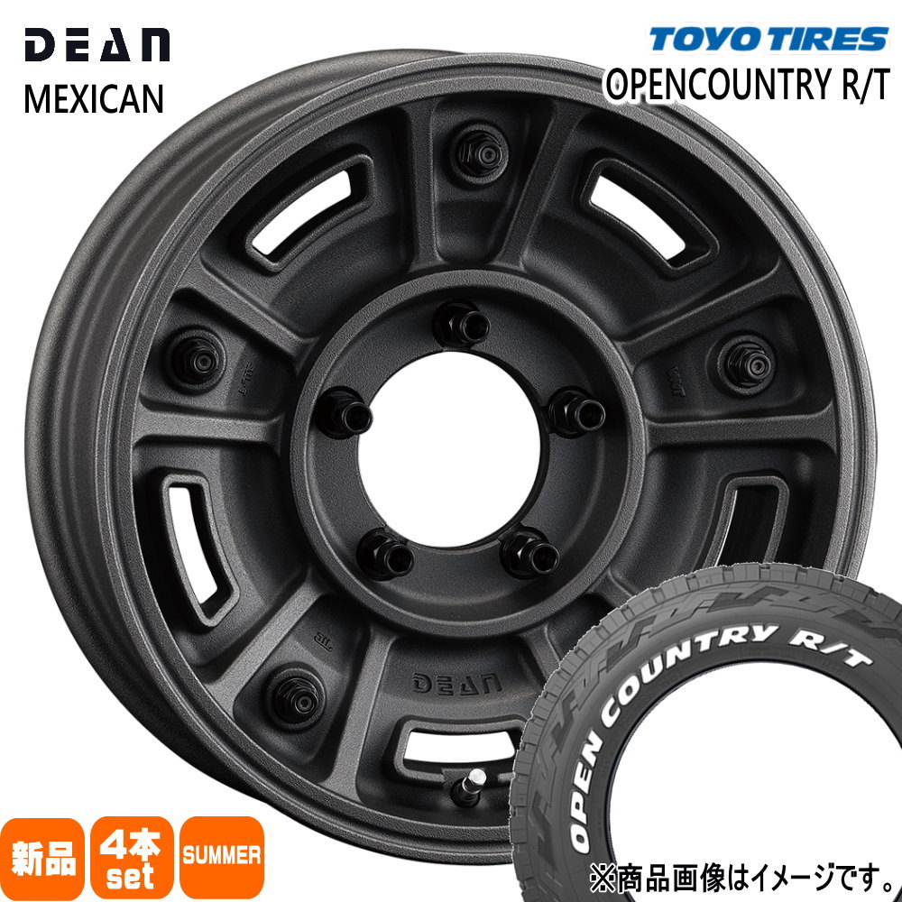 235/70R16 106Q トーヨータイヤ OPENCOUNTRY R/T 夏用 サマータイヤ DEAN BJ MEXICAN JB64 JB23 ジムニー 専用