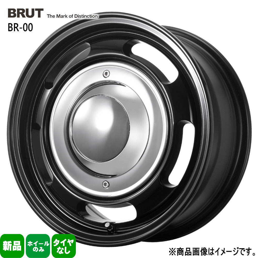 17 × 6.0 +45 6/139.7 4本セット TRISTAR BRUT BR-00 新品 17インチ ホイールのみ