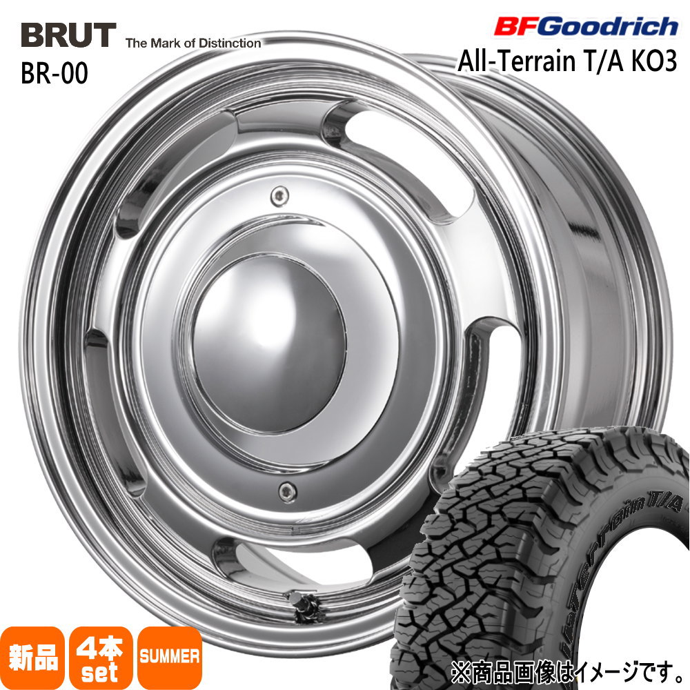 215/65R16 103/100S LT BFグッドリッチ All-Terrain T/A KO3 夏用 サマータイヤ BRUT BR-00 200系 ハイエース 専用
