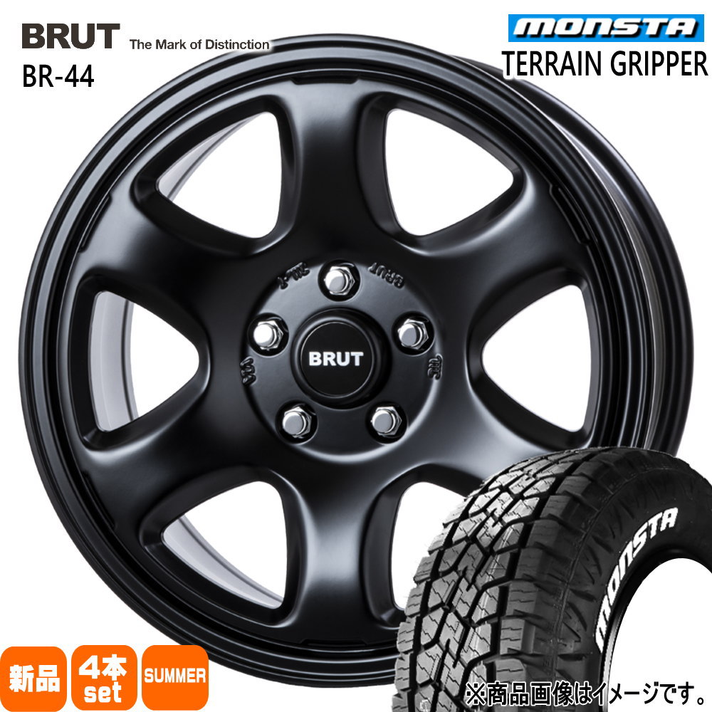 225/65R17 106T モンスタ TERRAIN GRIPPER 夏用 サマータイヤ BRUT BR-44 RAV4 ハリアー /デリカ アウトランダー