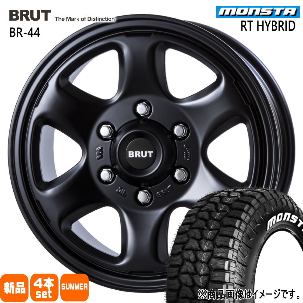 215/65R16 109/107Q LT モンスタ RT HYBRID 夏用 サマータイヤ BRUT BR-44 200系 ハイエース 専用