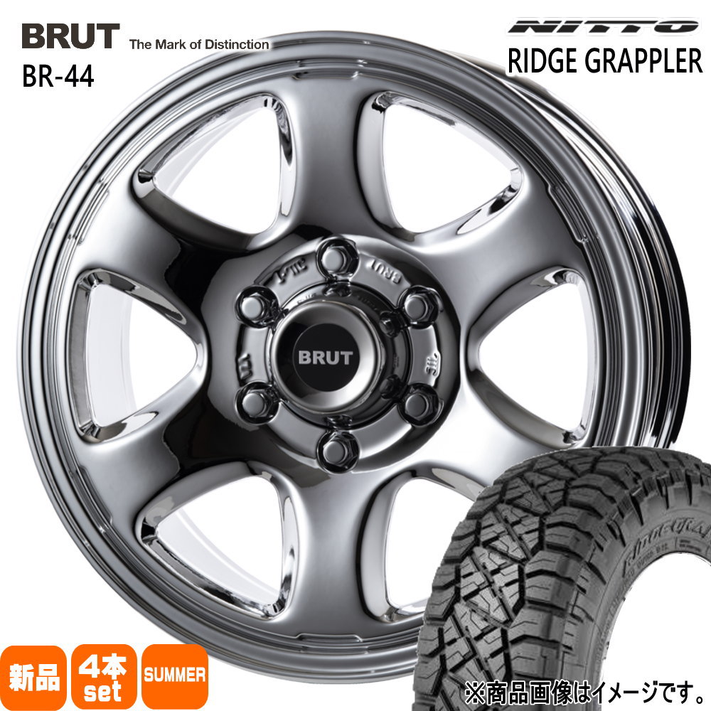 285/70R17  ニットー RIDGE GRAPPLER 夏用 サマータイヤ BRUT BR-44 トヨタ ランクル 250