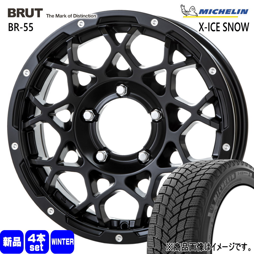 ミシュラン - 法人送りとどける 235/70R16 106T X-ICE SNOW SUV 冬用 スタッドレスタイヤ BRUT BR-55 JB64 JB23 ジムニー 専用