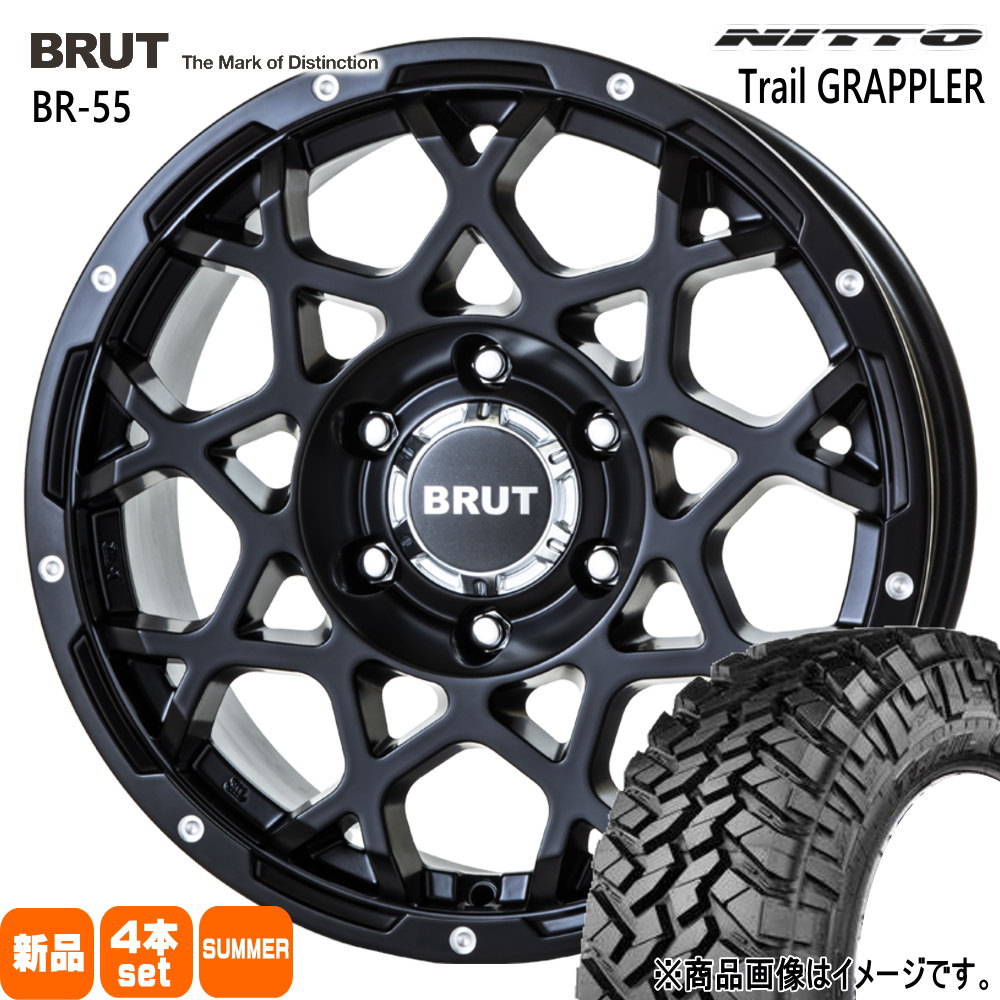 265/70R17  ニットー Trail GRAPPLER 夏用 サマータイヤ BRUT BR-55 トヨタ FJクルーザー ハイラックス プラド