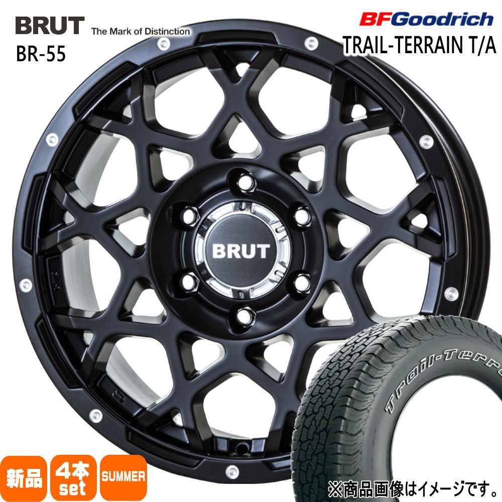 265/65R17 112T BFグッドリッチ TRAIL-TERRAIN T/A 夏用 サマータイヤ BRUT BR-55 トヨタ ハイラックス プラド