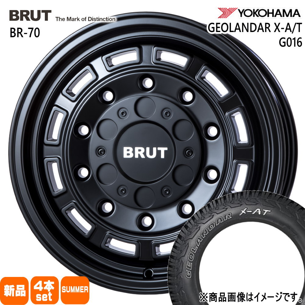 225/65R17 107/103Q LT ヨコハマ GEOLANDAR X-AT G016 夏用 サマータイヤ BRUT BR-70 XV GT系 フォレスター SJ系 etc
