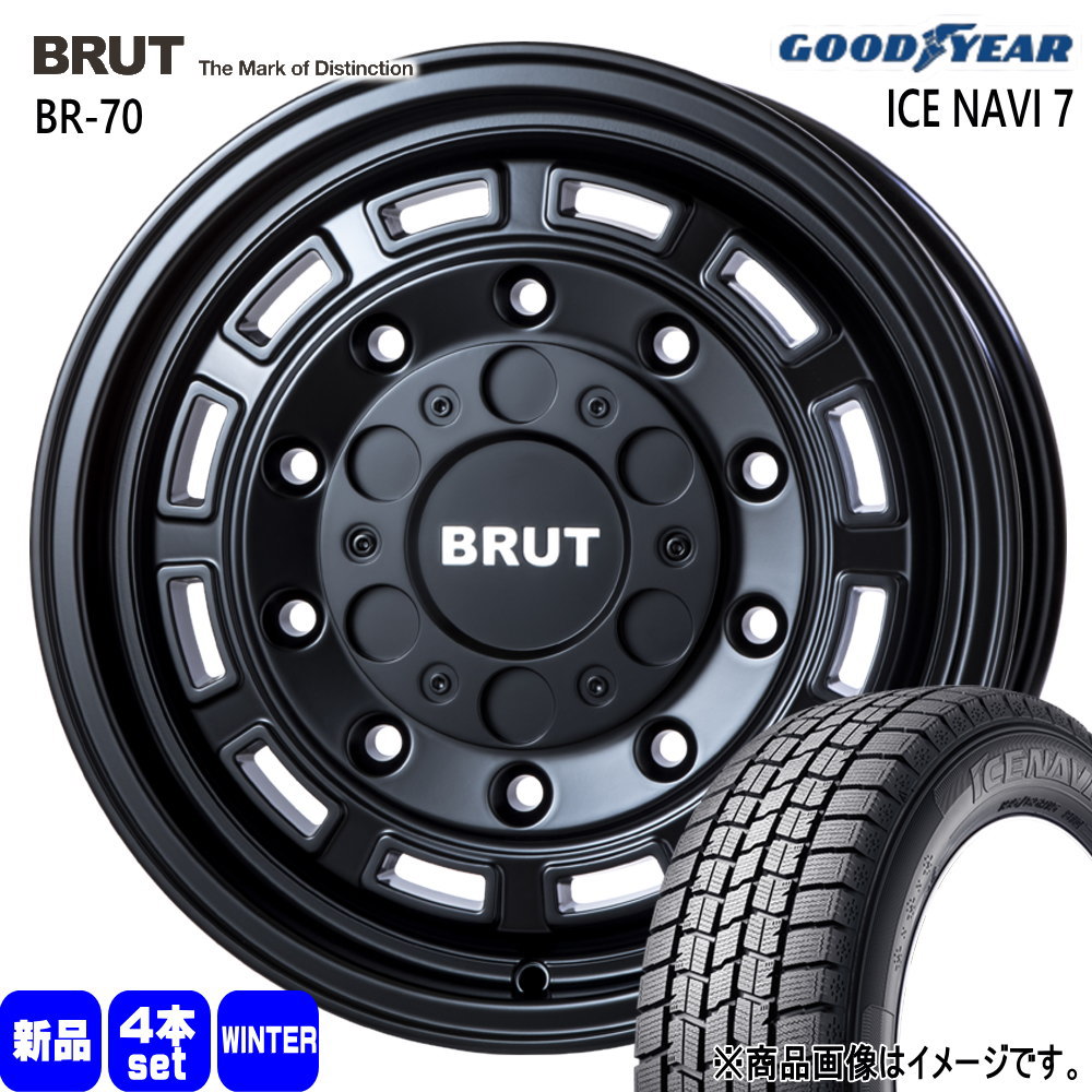 グッドイヤー - 215/55R17 94Q ICE NAVI 7 冬用 スタッドレスタイヤ BRUT BR-70 マツダ CX-3 /トヨタ ヤリスクロス 車、バイク、自転車-冬タイヤ、ホイールセット-自動車
