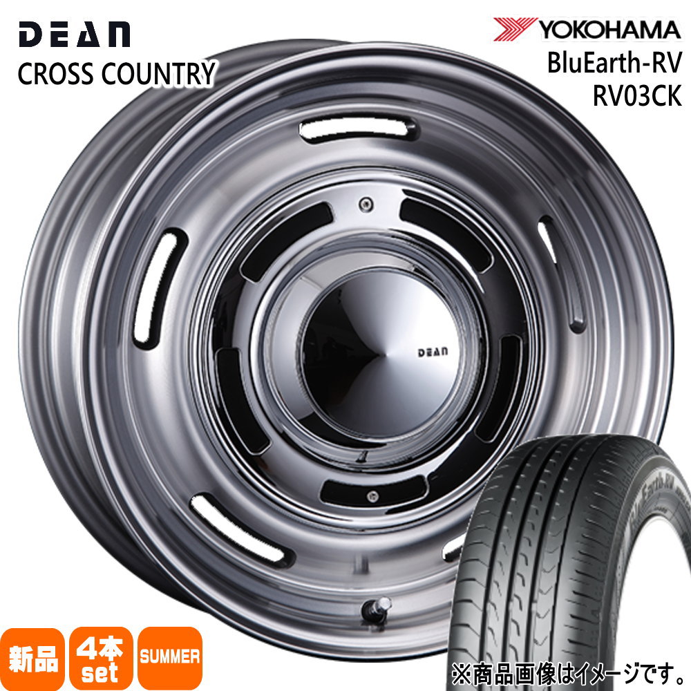 175/60R16 82H ヨコハマ BluEarth-RV RV03CK 夏用 サマータイヤ DEAN CROSS COUNTRY イグニス クロスビー ラクティス100系